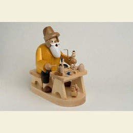 Smoker Erzgebirge Craftsman Anniversary  -  16cm / 6 inches