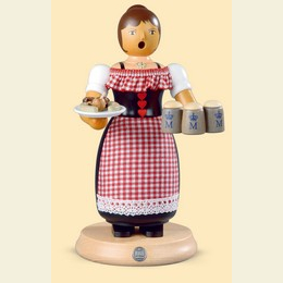 Smoker Oktoberfest Waitress  -  24cm / 9 inch