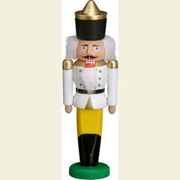 Nussknacker K�nig wei�  -  9cm