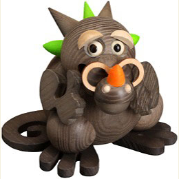 R�ucherm�nnchen Drachen Opa  -  9cm