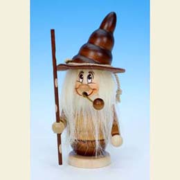 Smoker Mini - Gnome with stick - 16,5cm / 6,5 inch