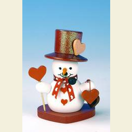 R�ucherm�nnchen Schneemann Valentin  -  10cm
