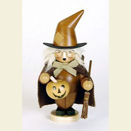 Smoker Halloween Witch  -  21cm / 8 inches