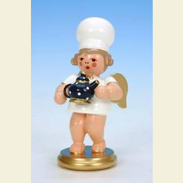 Bäckerengel mit Kaffeekanne - 7,5cm
