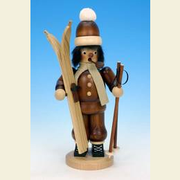 R�ucherm�nnchen Skifahrer natur  -  29cm