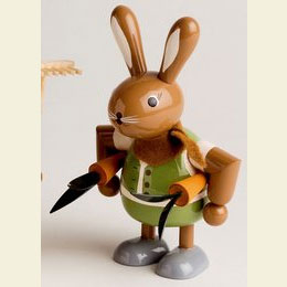Bunny Carrot Thief  -  11cm / 4 inches