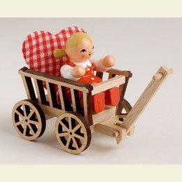 M�dchen mit Handwagen  -  5cm