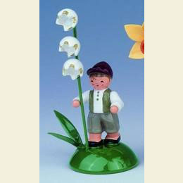 Junge mit Maigl�ckchen  -  6cm