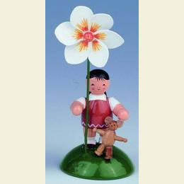 M�dchen mit Dahlie  -  6cm
