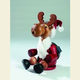 Räuchermännchen Weihnachtselch - 24cm