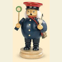 R�ucherm�nnchen Eisenbahner  -  18cm