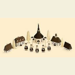 Kurrende Seiffener Dorf - 12cm