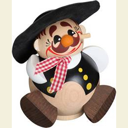 R�ucherm�nnchen Kugelr�ucherfigur Zimmermann  -  11cm