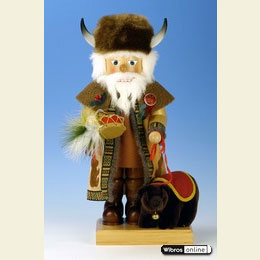 Nussknacker Buffalo Weihnachtsmann - 46,5cm