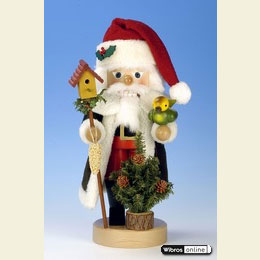 Nutcracker Santa Bird feeding  -  37cm / 15 inches