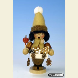 R�ucherm�nnchen Lebkuchenverk�ufer natur  -  20,5cm