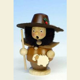 Smoker Shepherd natural colors  -  13,0cm / 5 inch
