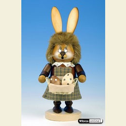 Smoker Gnome female Bunny - 33,5cm / 13 inches