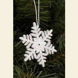 Snowflakes   -  4,5 / 4,5cm  -  12 pcs. / 2 x 2 inch