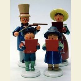 Miniaturen Weihnachtschor  -  8 und 10cm