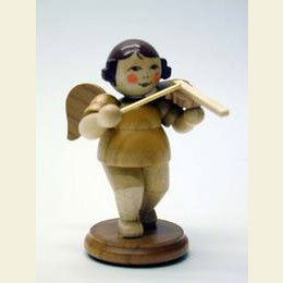 Angel natural colors with Violin  -  6,0cm / 2 inch