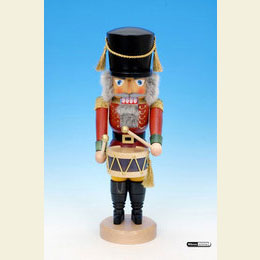 Nussknacker Trommler lasiert  -  40cm