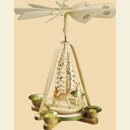 1 -  st�ckige Pyramide Rehe  -  28cm