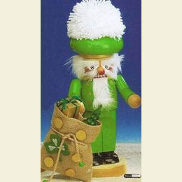 Nussknacker Irischer Weihnachtsmann  -  30cm