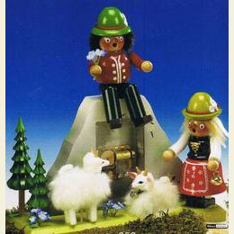 Smoker Heidi and Peter  -  25cm / 10 inch