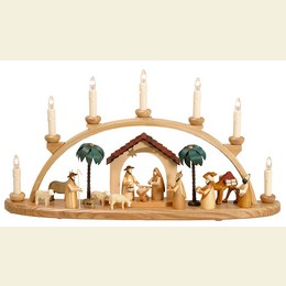 Schwibbogen  -  Krippenhaus  -  60cm