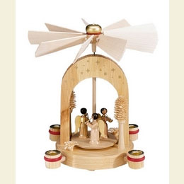 1 - st�ckige Pyramide  -  Engel  -  26cm
