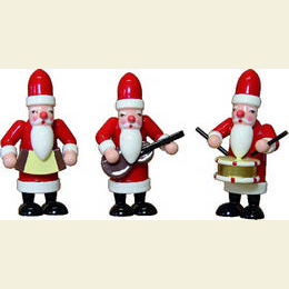 Santa Claus Trio - 7,5cm / 3 inches