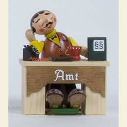 Smoker Clerk / Officer  -  15cm / 6 inch