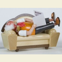 Smoker Retiree / Pensioner natural  -  13cm / 5 inch