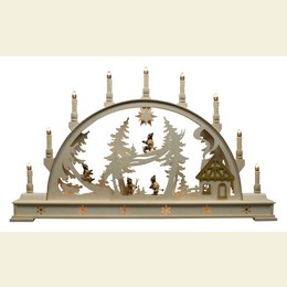 Candle Arch - Winterchildren - 78 x 45cm / 31 x 18 inch
