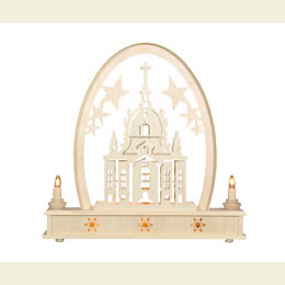 Seidelbogen Frauenkirche  -  36cm x 31cm