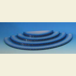 Wolke  -  4 - stufig  -  blau  -  43x20x4cm