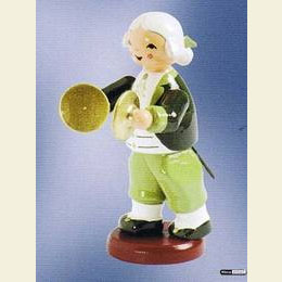Musician with Cymbals  -  standing  -  6cm / 2 inch